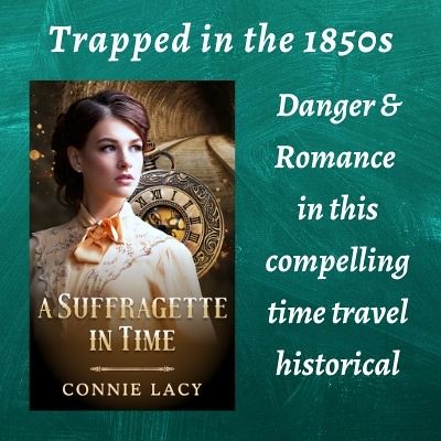 A Suffragette in Time graphic